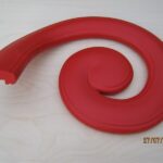 Handrail Scroll Pattern for Newel Post_1