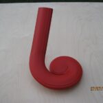 Handrail Scroll Pattern for Newel Post_2